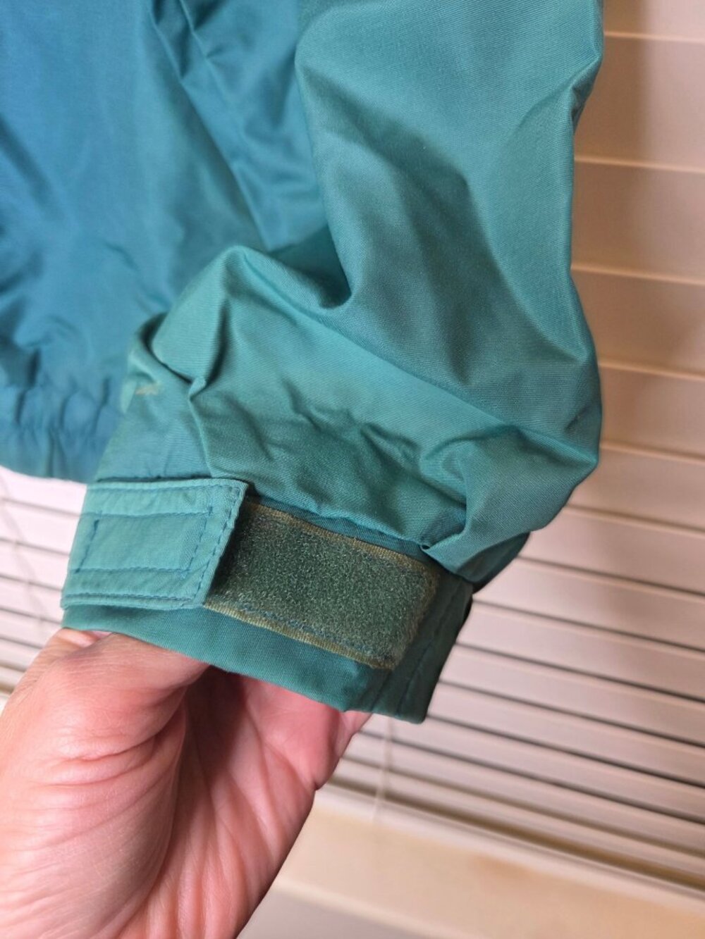 VTG 90's Columbia Womens Ski Jacket M Powder Keg Teal Purple Retro Colorblock - Picture 9 of 12